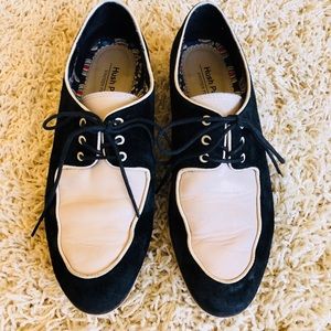 Hush Puppies Black Suede Graham Blucher TWL116799 Hush Puppies Black Suede Graham Blucher TWL116799